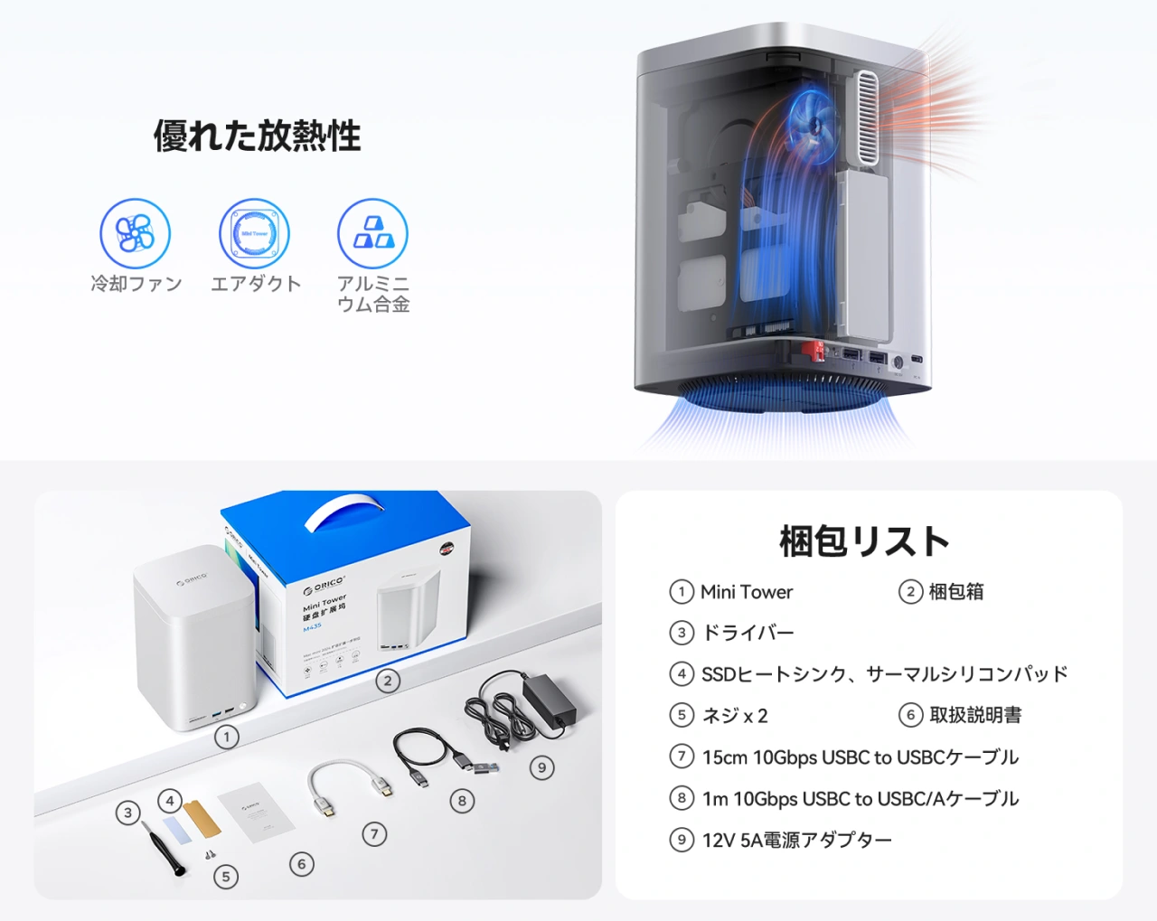 ORICO MiniTower M435-V1