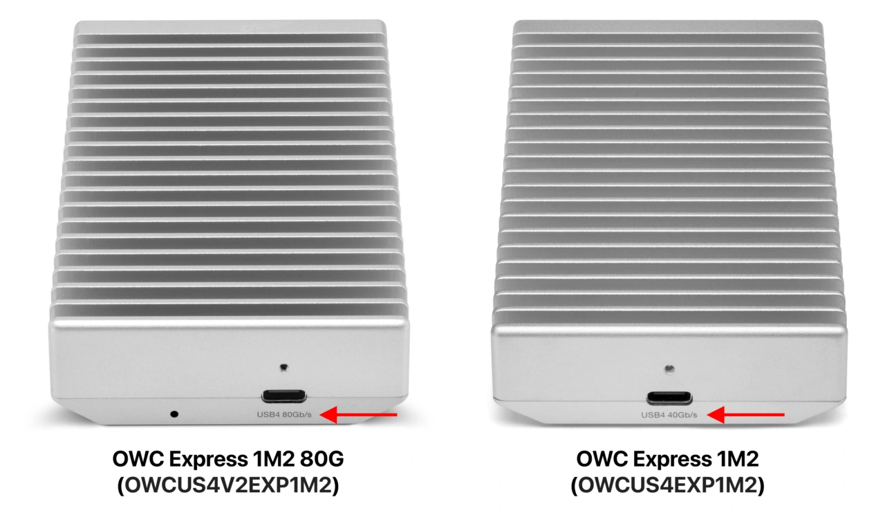 OWC Express 1M2 80GとOWC Express 1M2