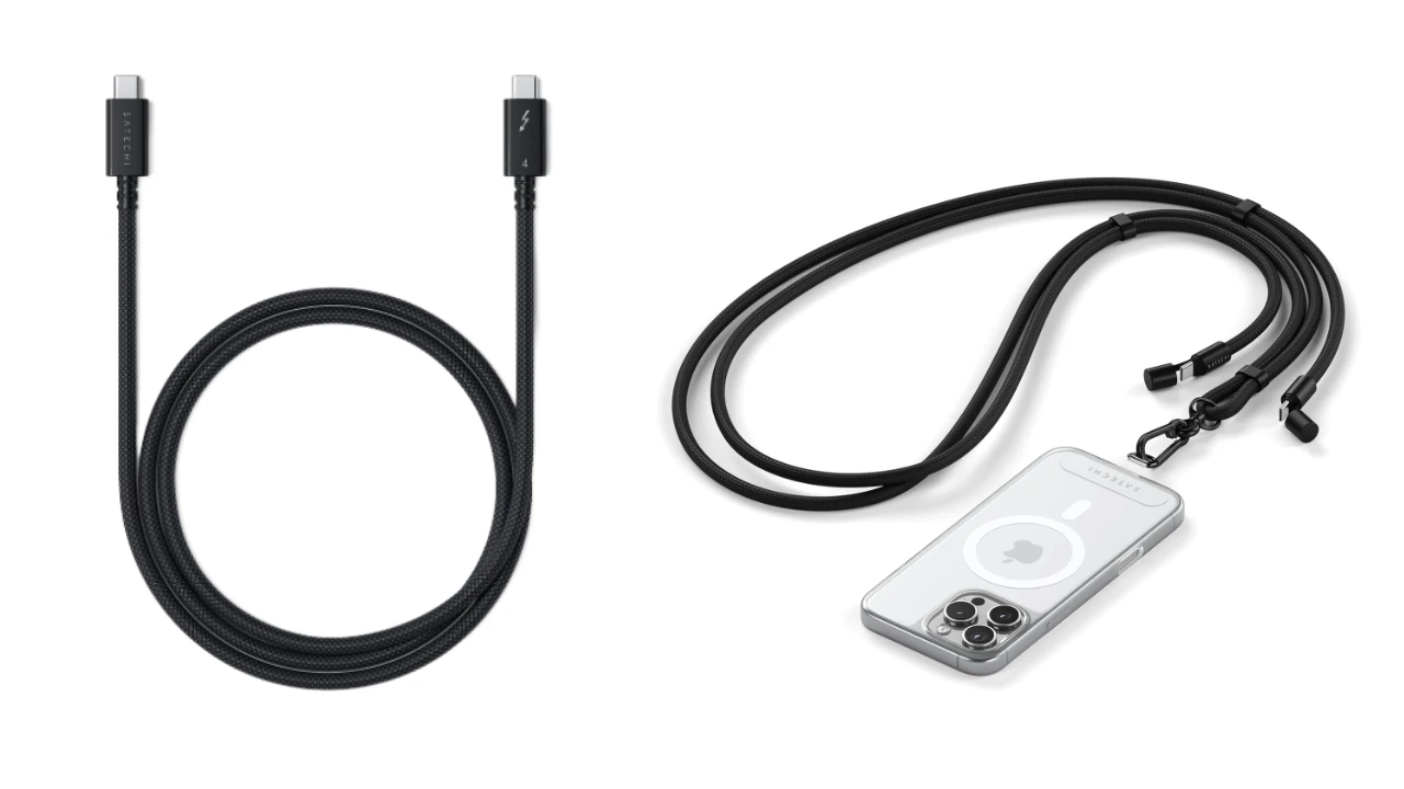 Satechi USB4 V2 ProとOntheGo USB-Cランヤードケーブル