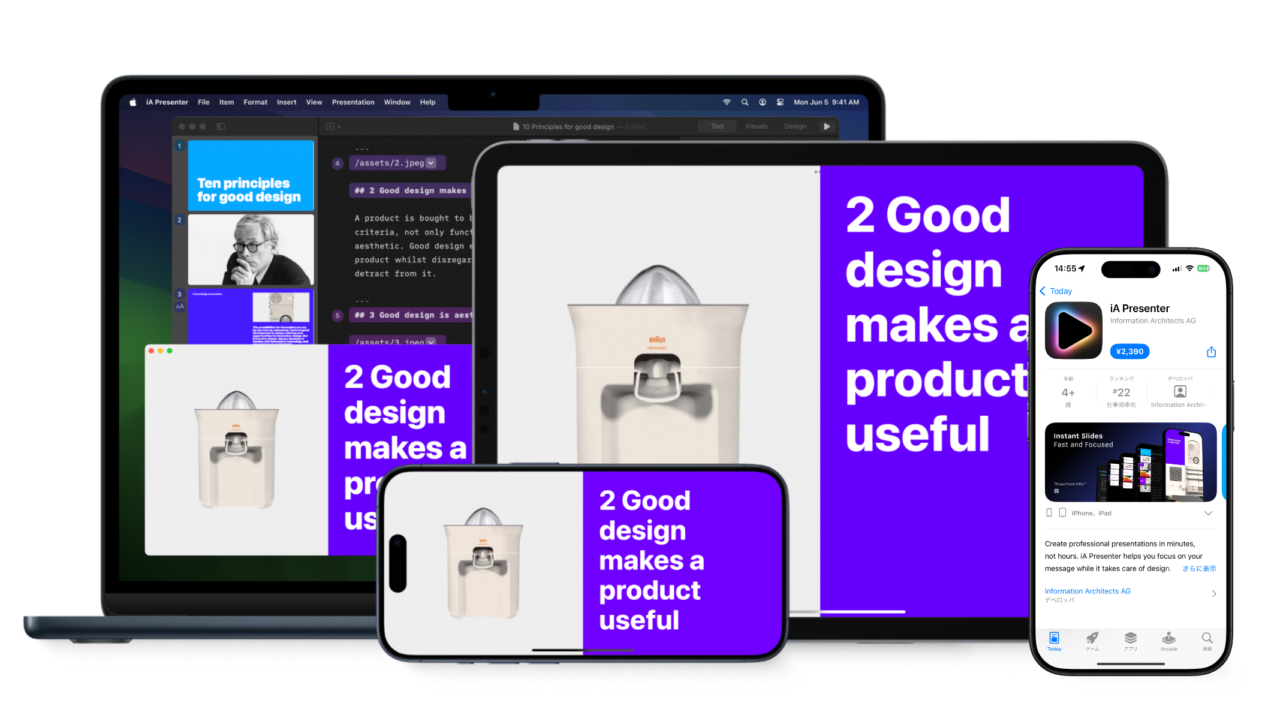 iA Presenter for iPhone and iPad