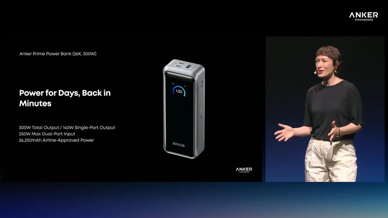 Anker Prime Power Bank (26K, 300W)