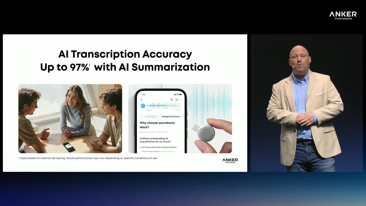 Soundcore AI Voice Recorder
