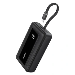 Anker Zolo Power Bank (20000mAh, 30W, Built-In USB-Cケーブル)