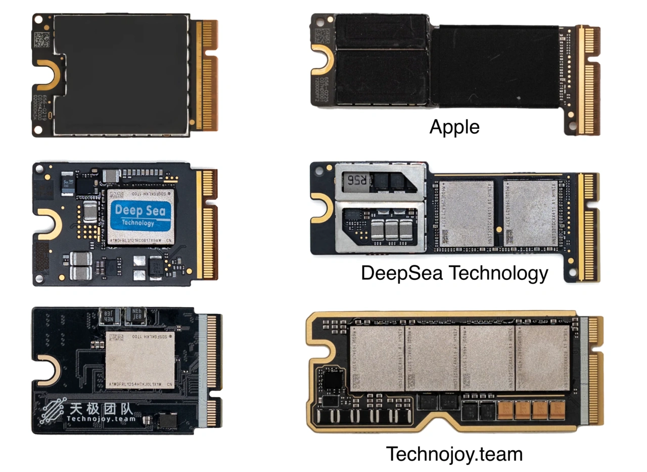 TechnojoyとDeepSea Technology、AppleのSSD