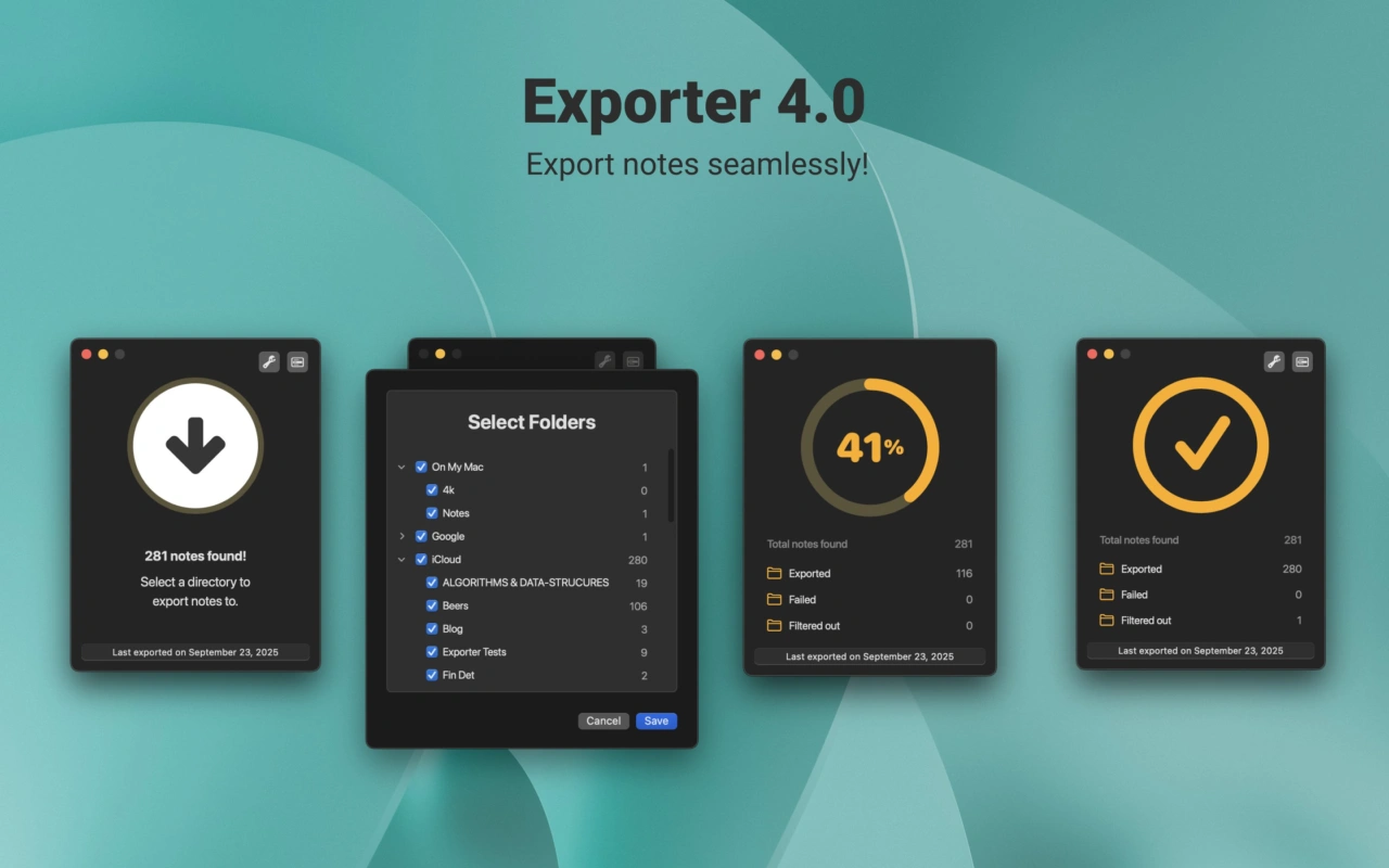 Exporter v4.0
