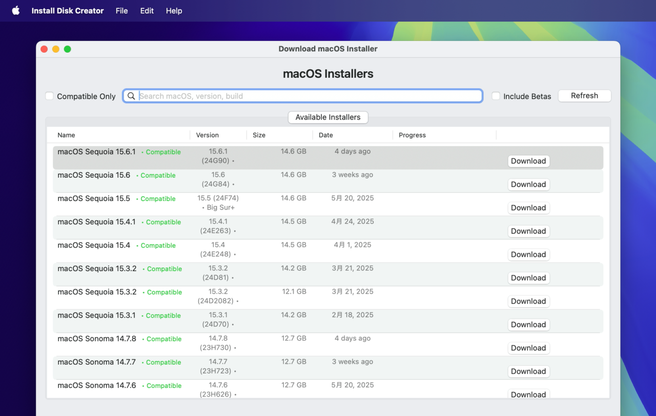 Install Disk Creator 2.0