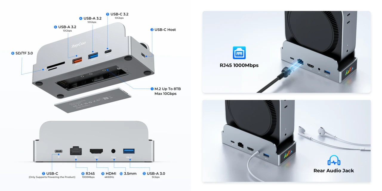 RayCue SmartDock Pro