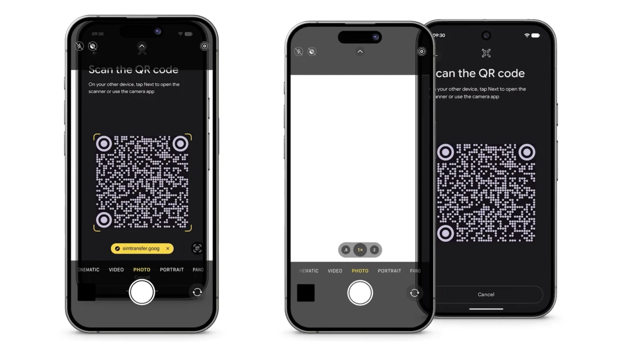 AndroidからiPhoneにeSIMを転送する