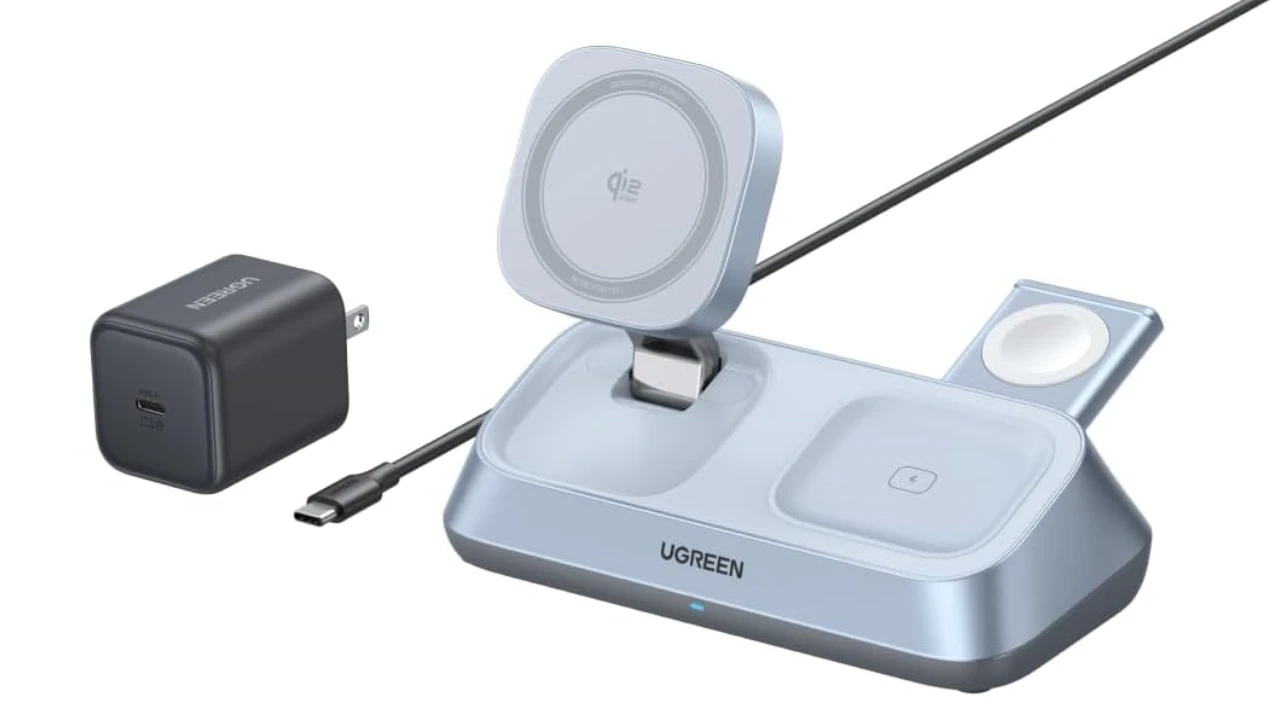 MagFlow 3-in-1 マグネット式ワイヤレス充電器スタンド