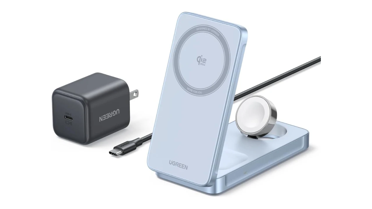 MagFlow 3-in-1 マグネット式ワイヤレス充電器