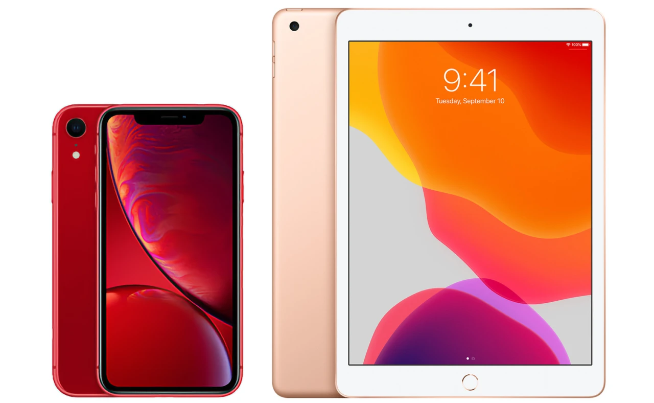 iPhone XRとiPad (第7世代)