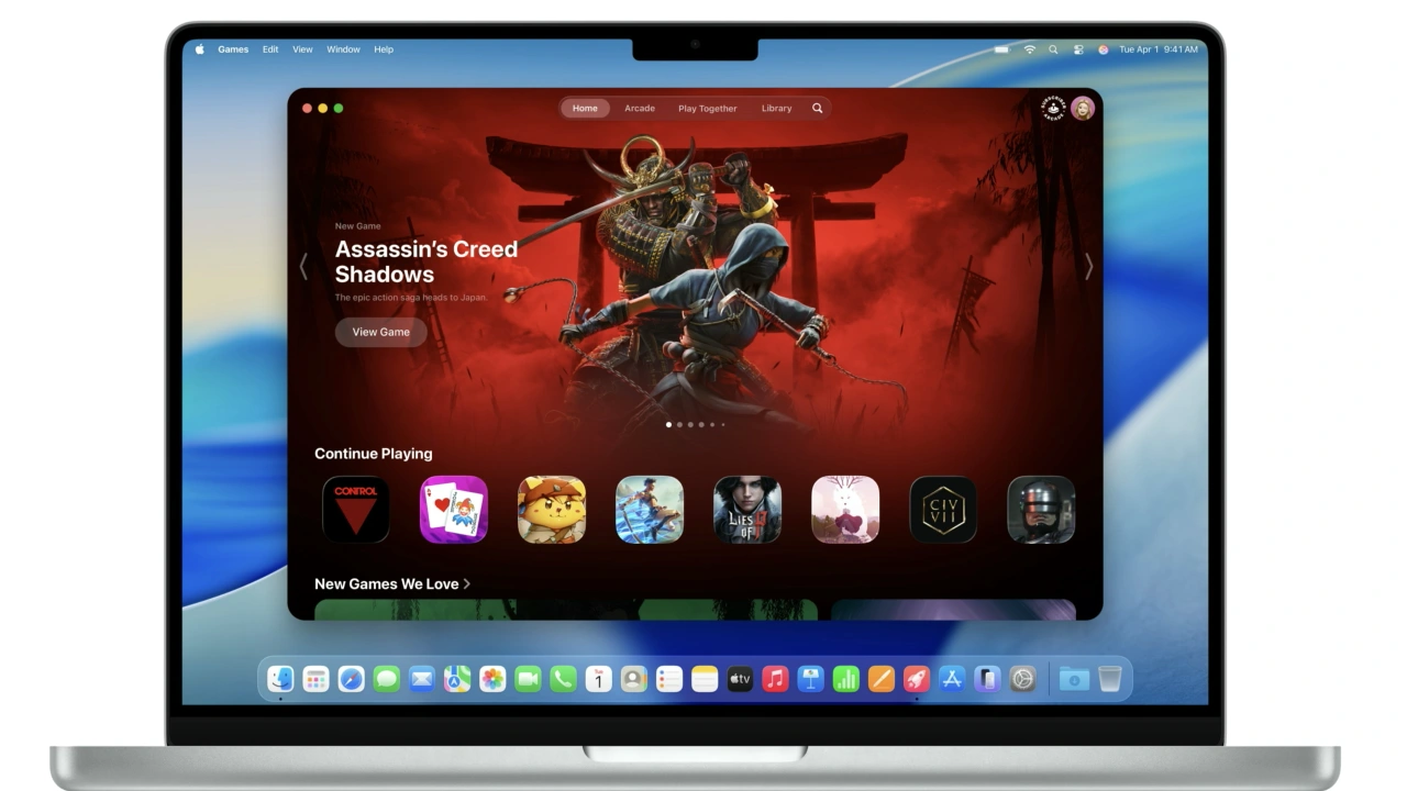 新しいゲームアプリを体験