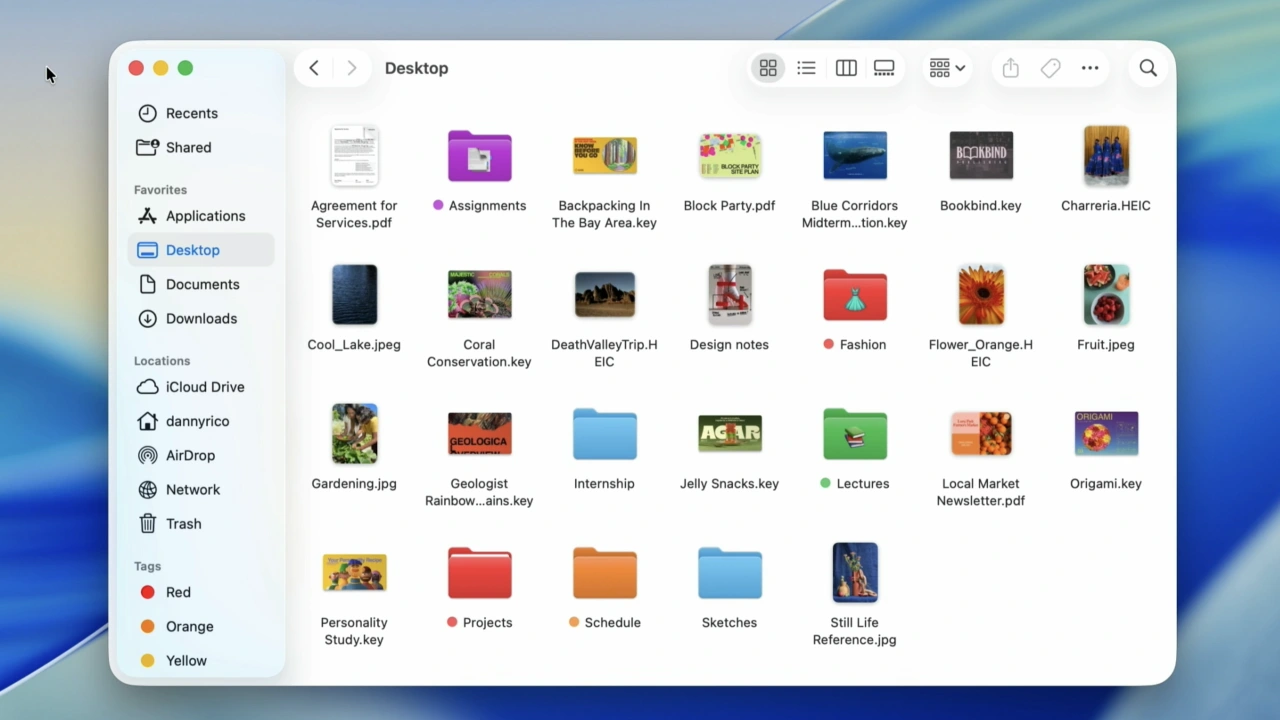 フォルダの外観をカスタマイズ