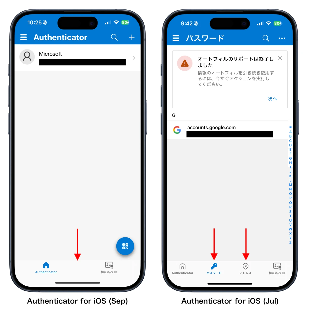 Authenticator for iOS