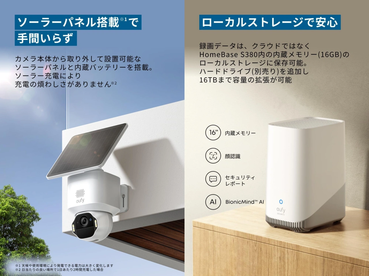 Anker Japan、4K画質と8倍デジタルズーム対応の屋外用防犯カメラ