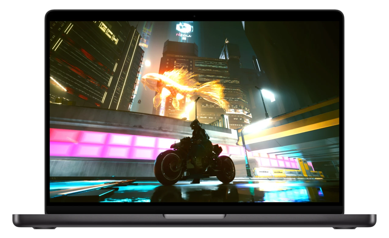 Apple M5チップとサイバーパンク2077
