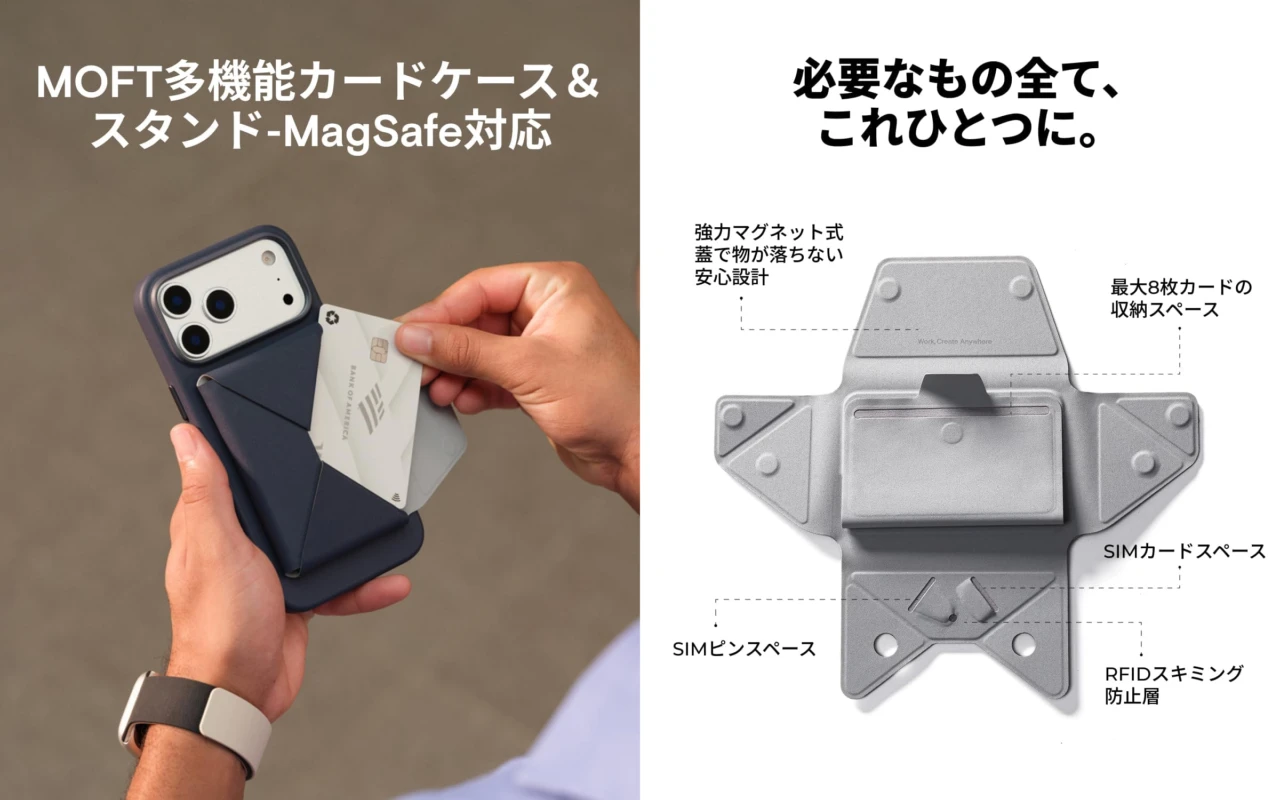 MOFT多機能カードケース&スタンド