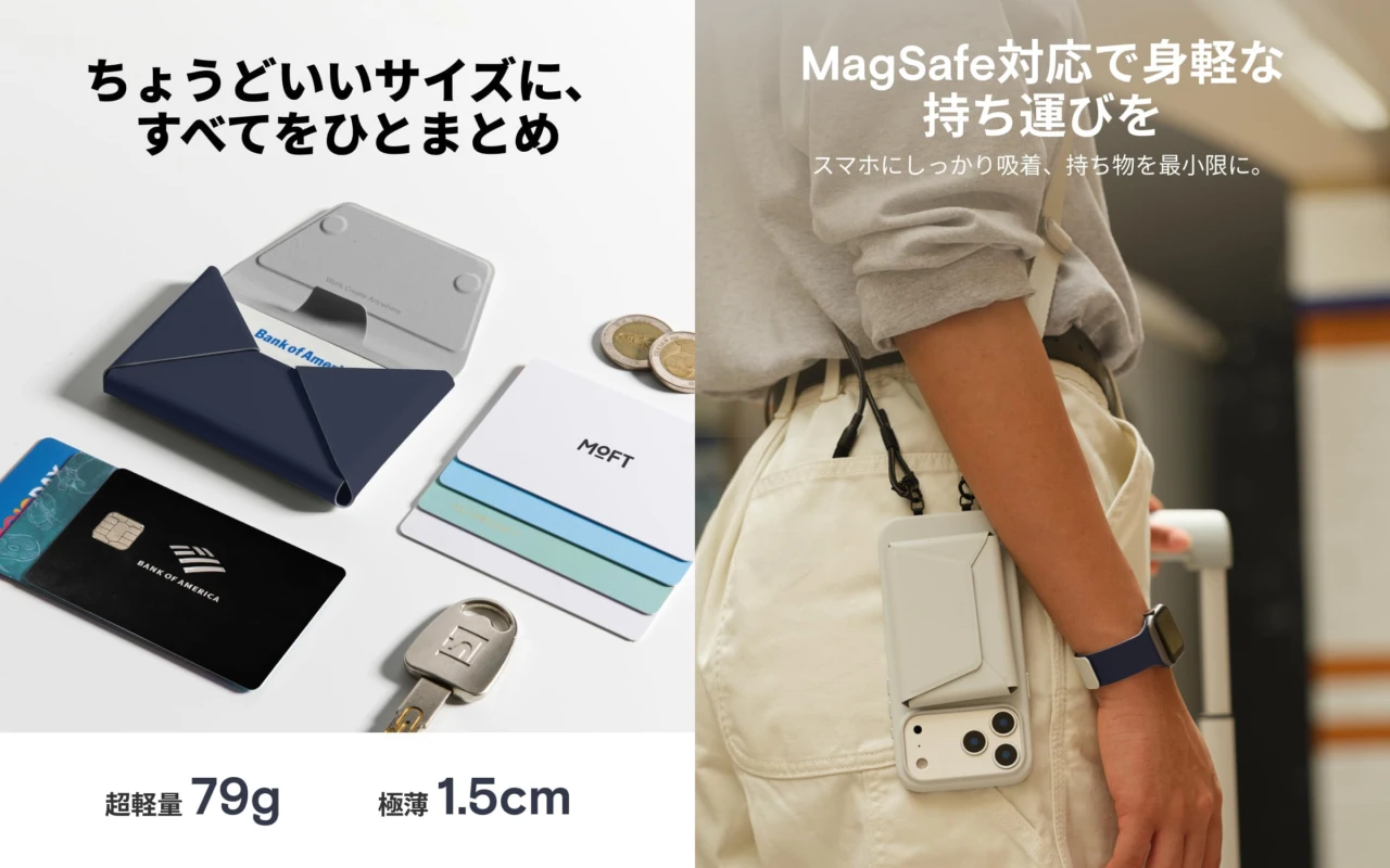 MOFT多機能カードケース&スタンド