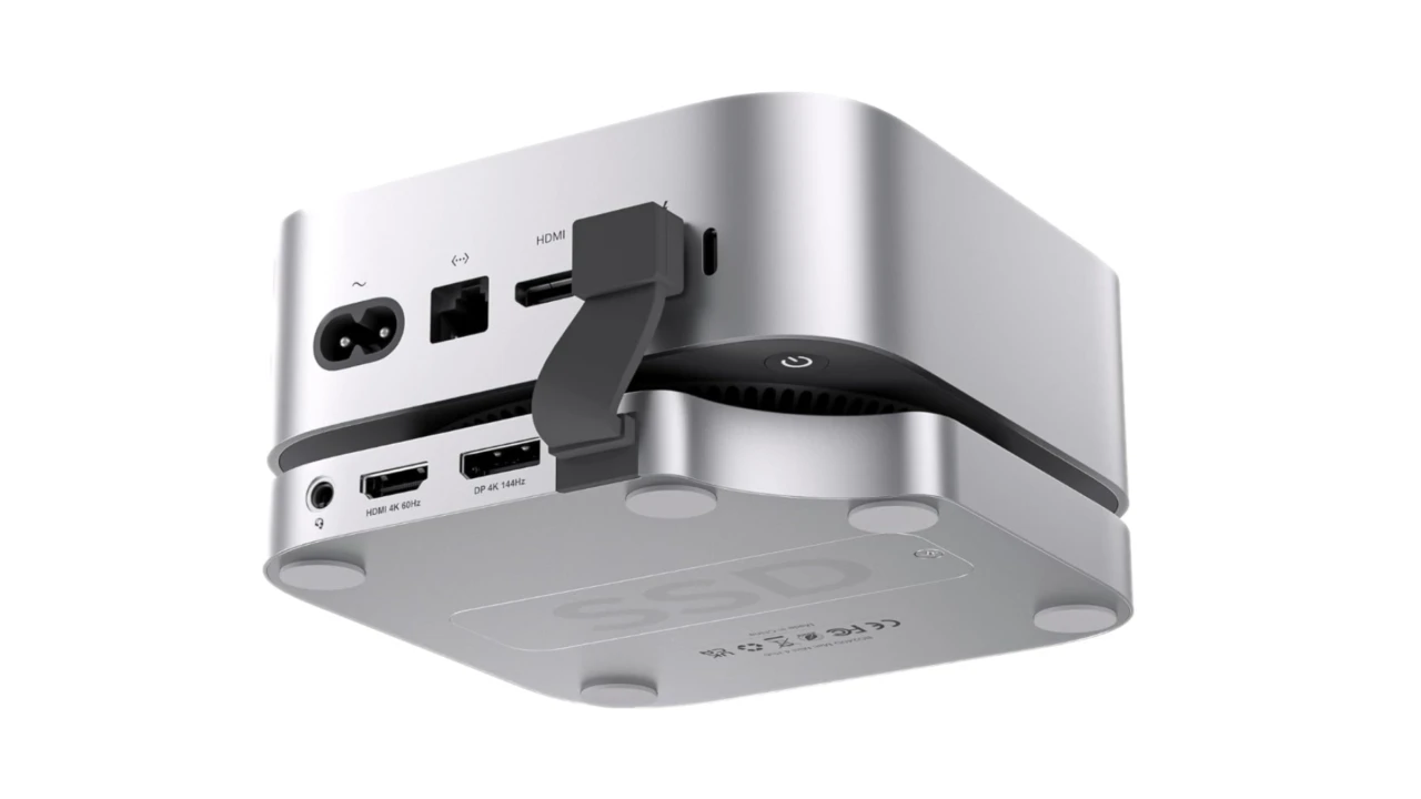 PULWTOP Mac Mini M4 /Mac Mini M4 Pro 2024用 9-in-1 USB Cドック