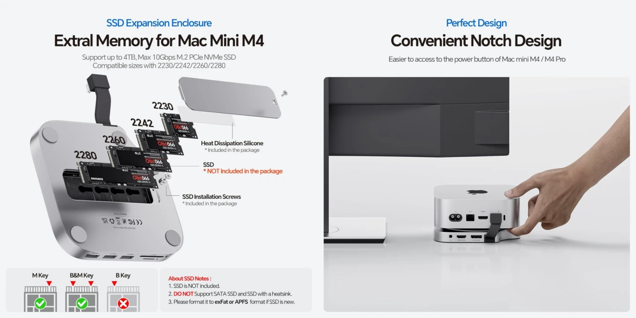 PULWTOP 9-in-1 USB-Cドック