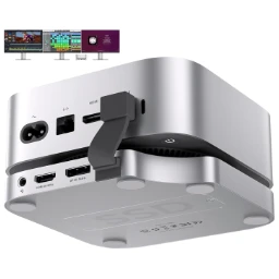PULWTOP Mac Mini M4 /Mac Mini M4 Pro 2024用 9-in-1 USB Cドック