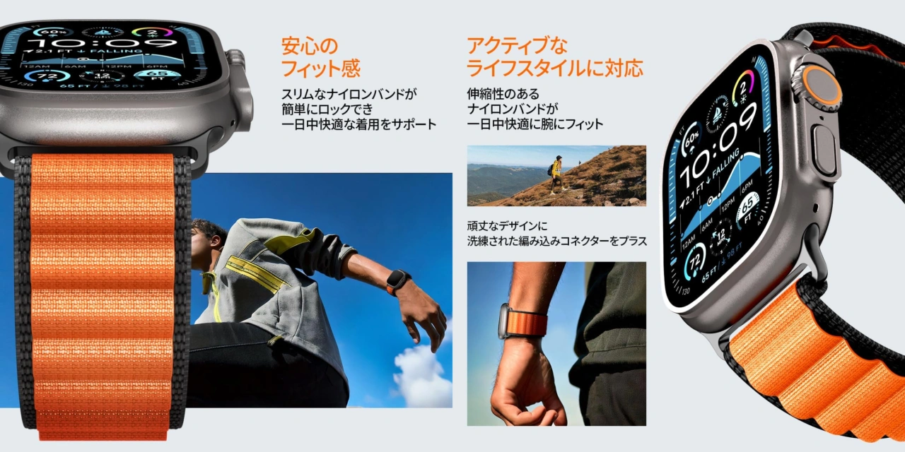 Spigen Apple Watchバンド WBF1