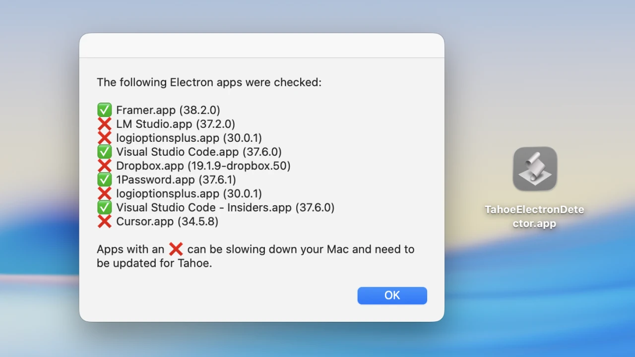 Tahoe Electron Detector