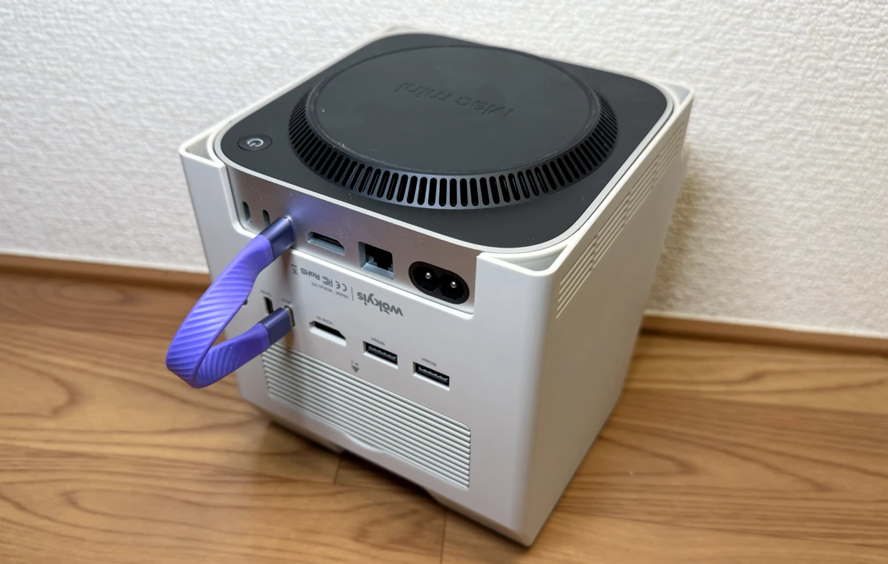 Wokyis M5とMac miniの接続