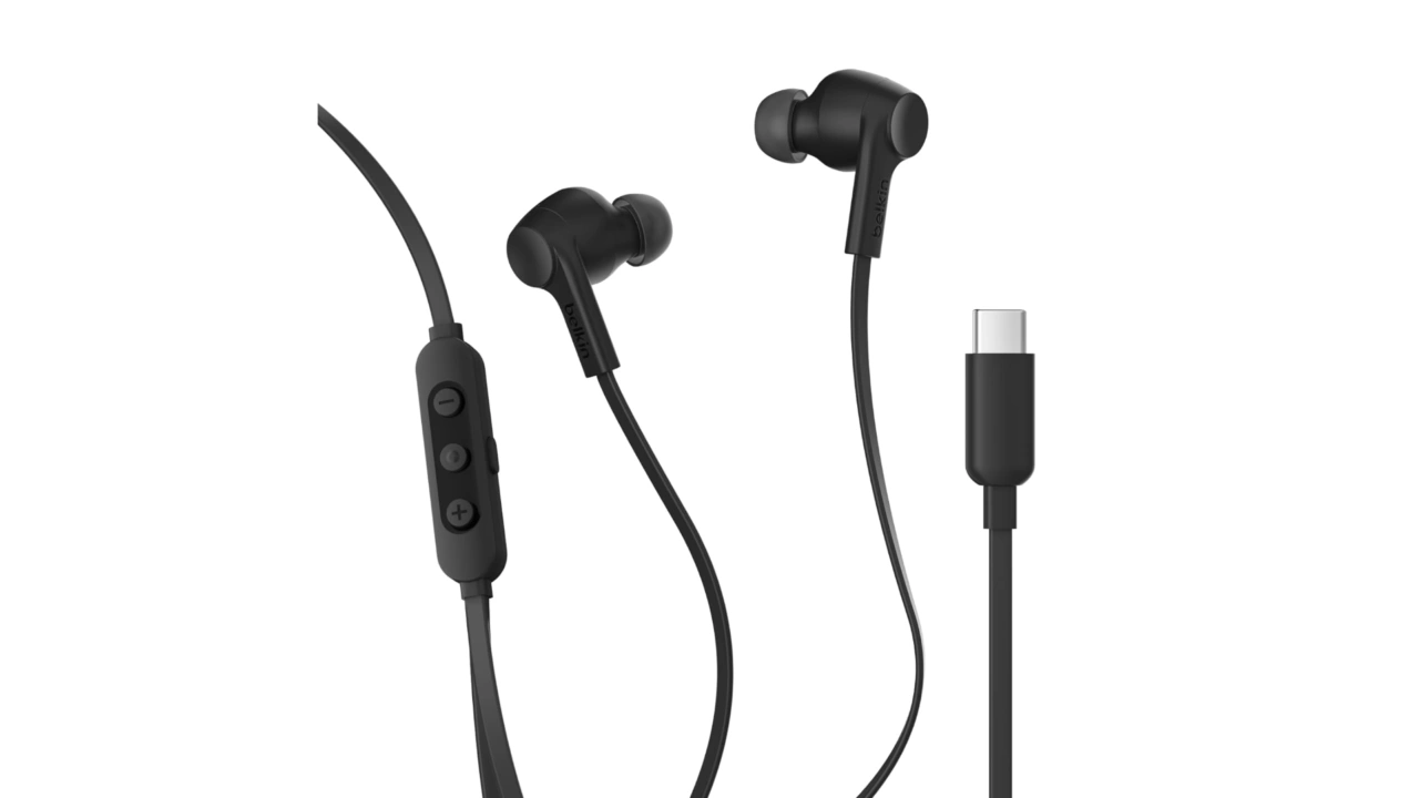 Belkin SoundForm New ANC Wired Earbuds USB-C