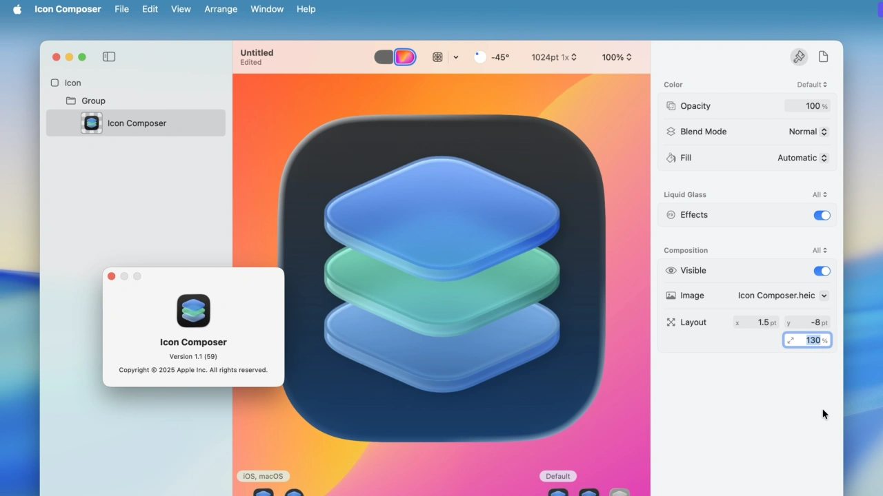 Icon Composer 1.1
