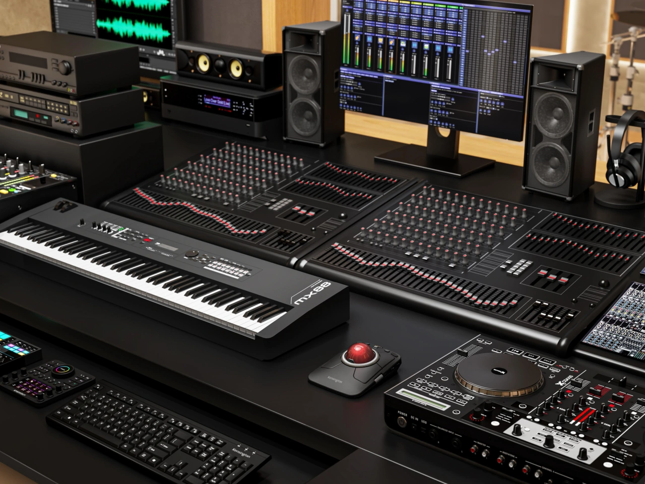 Kensington K72458WW エキスパートマウス TB800 EQ トラックボール