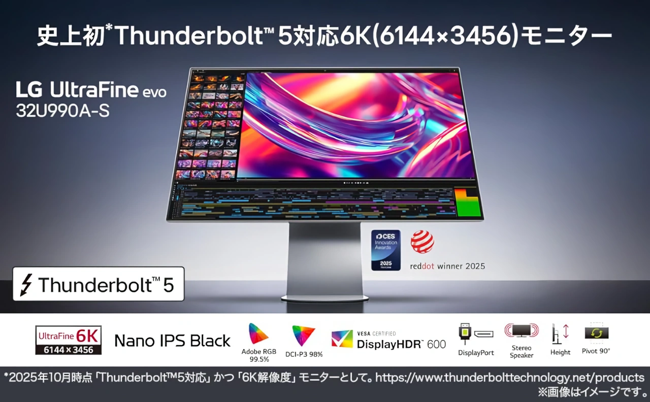 LG UltraFine evo 32U990A-S