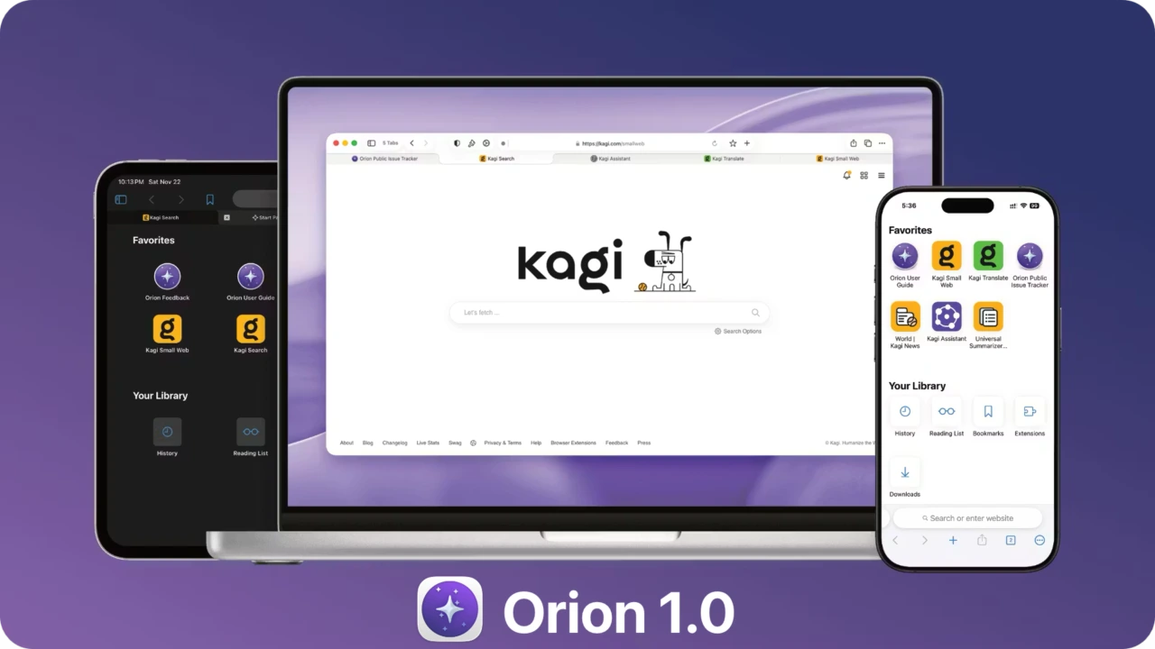 Orion 1.0 ✴︎ Browse Beyond