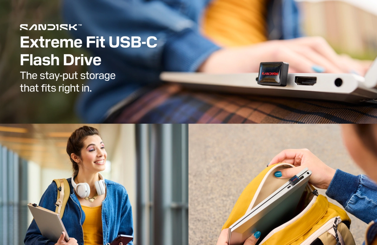 SANDISK Extreme Fit USB-C™ Flash Drive