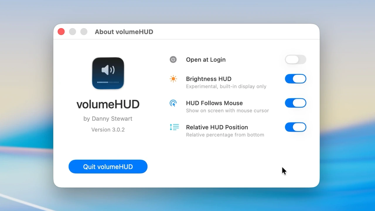 volumeHUD v3.0