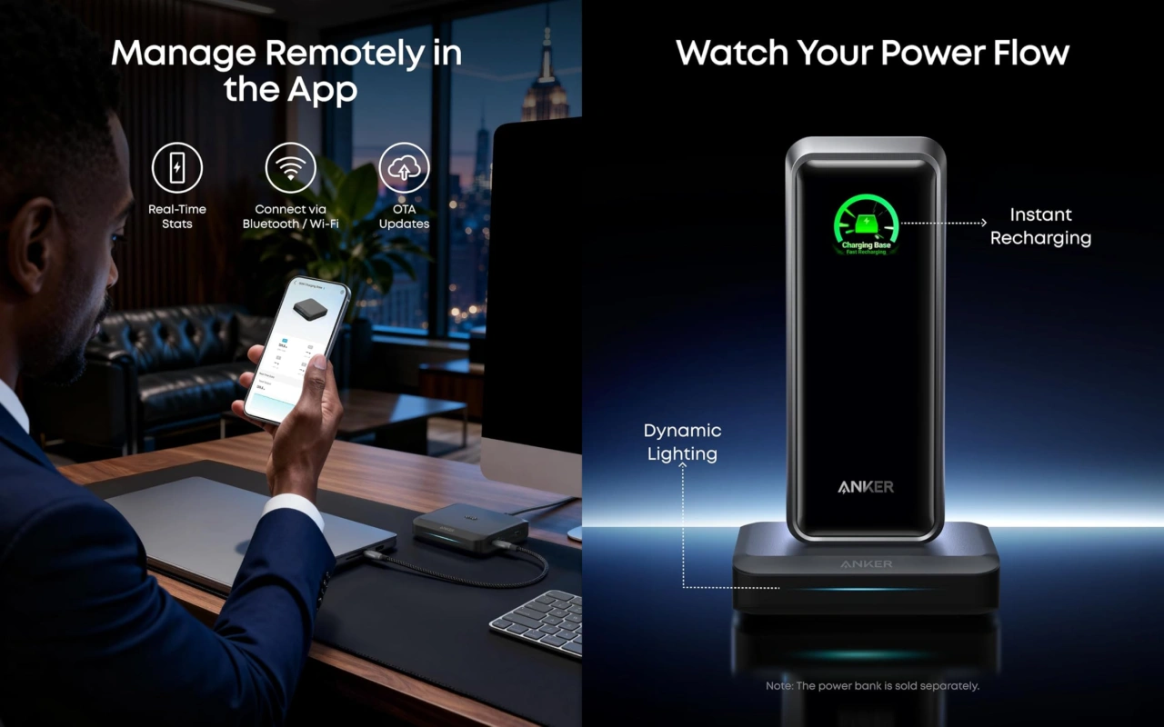 Anker Prime Charging Base (150W, 3 Ports)