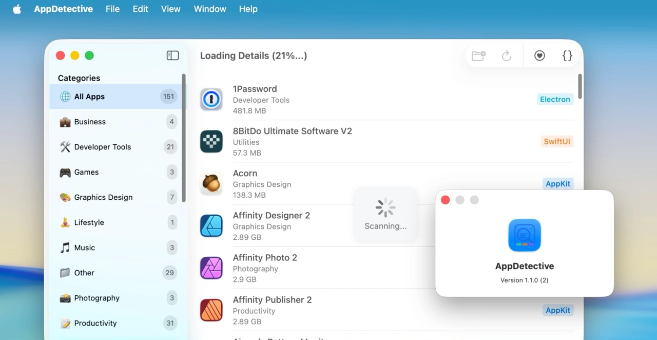 App Detective for Mac