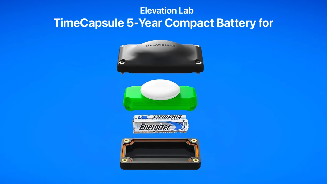 Elevation Lab TimeCapsule 5-Year Compact Battery for AirTag