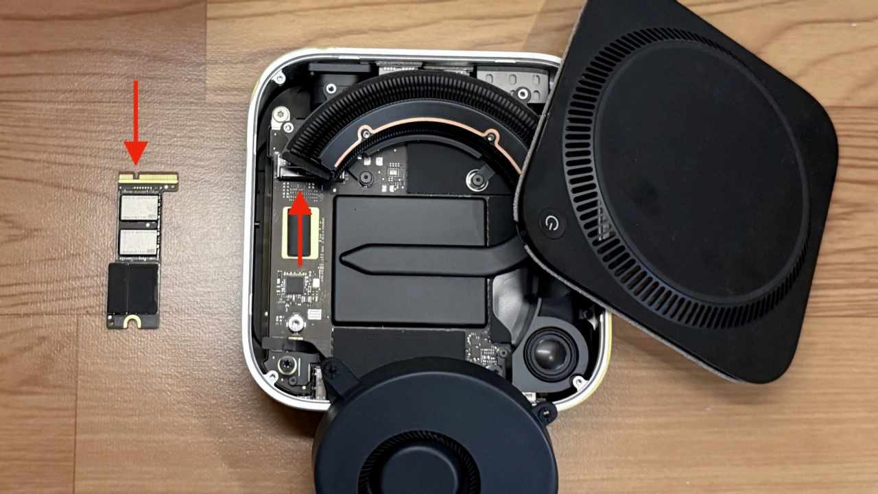 Apple M4 Proチップ搭載のMac mini (2024)とSSD