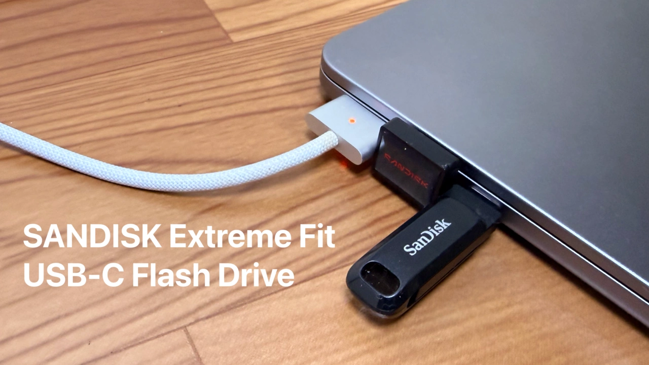 SANDISK Extreme Fit USB-C™フラッシュドライブ
