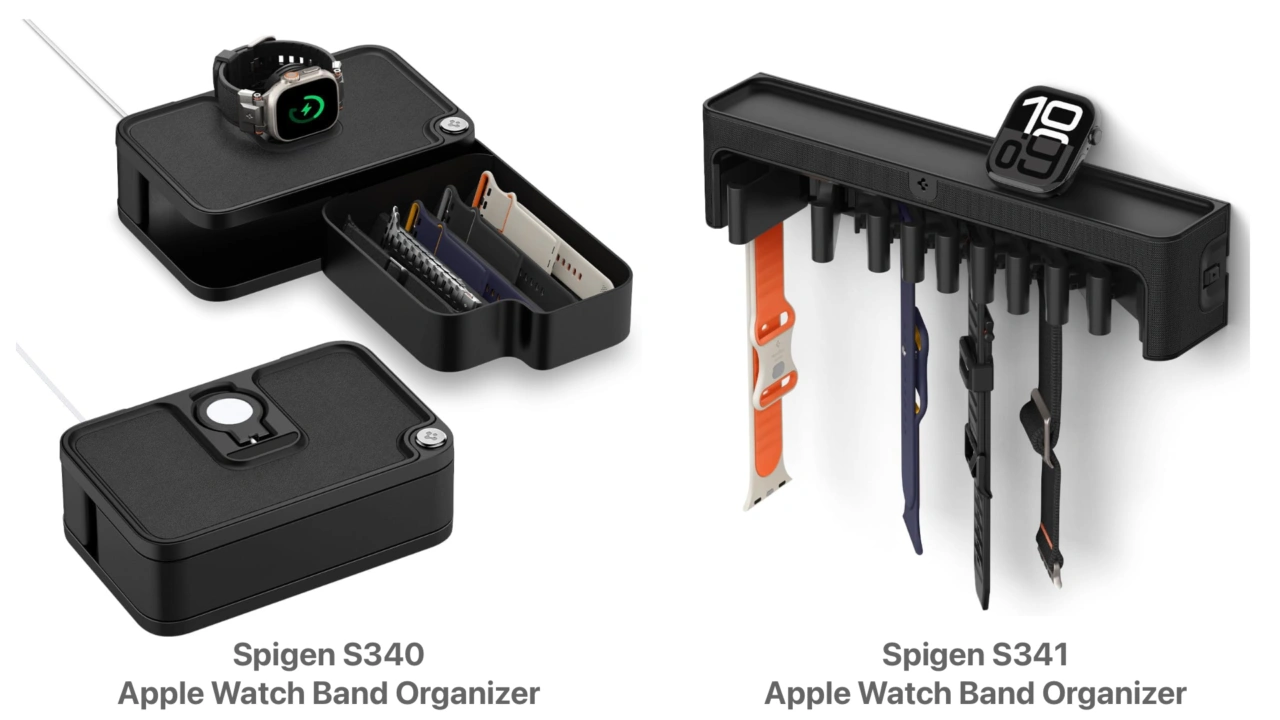 Spigen S340 and S341 Apple Watch Band Organizer