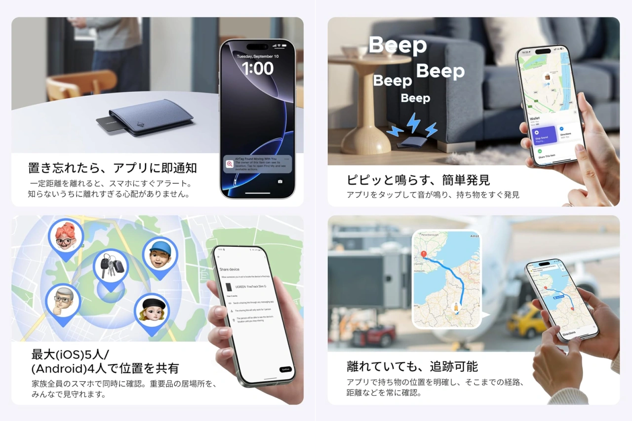 UGREEN FineTrack Slim Duo