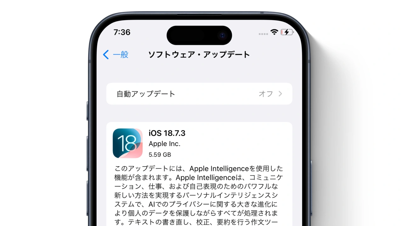 iOS 18.7.3 and iPadOS 18.7.3