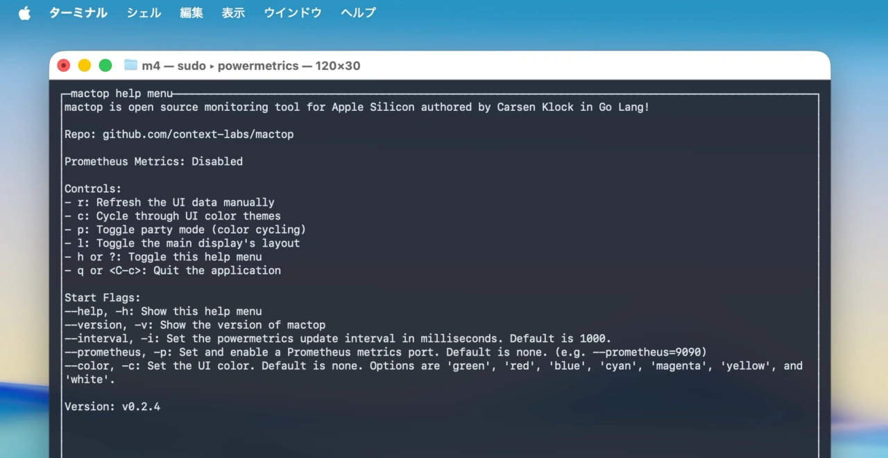 mactop v0.2.4