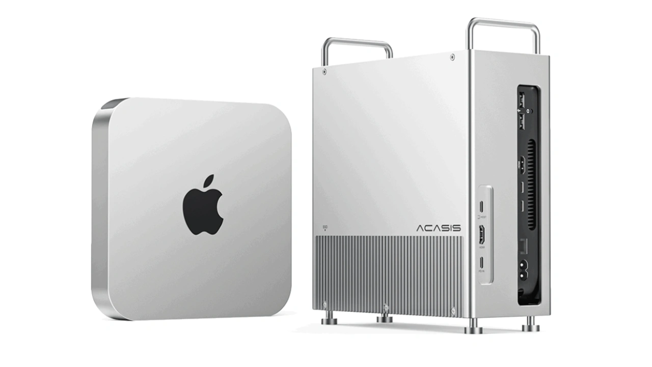 Acasis Mac mini M2 Dock and Stand with nvme ssd enclosure