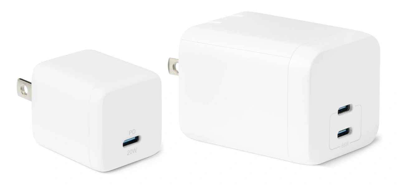 Amazonベーシック 急速充電器 USB-C 65W 2ポート Nano