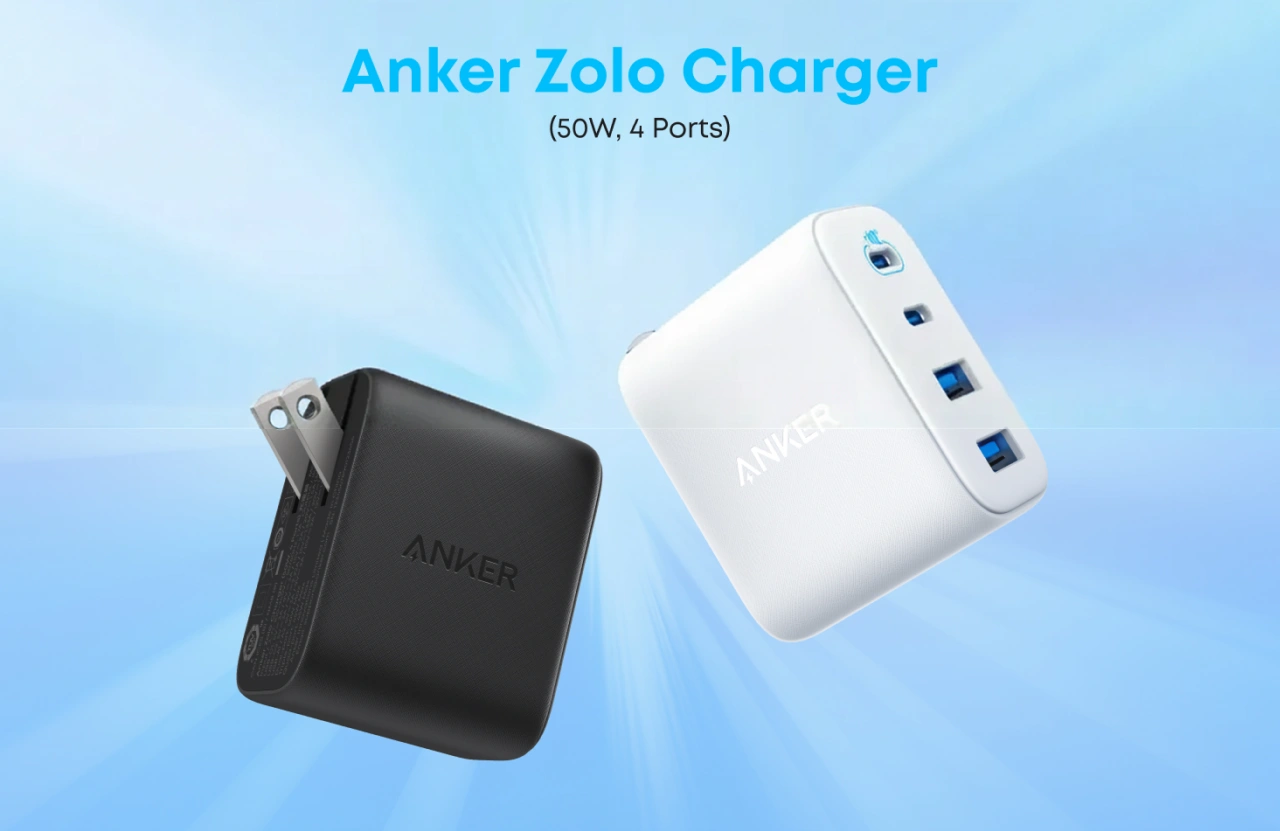 Anker Zolo Charger (50W, 4 Ports)