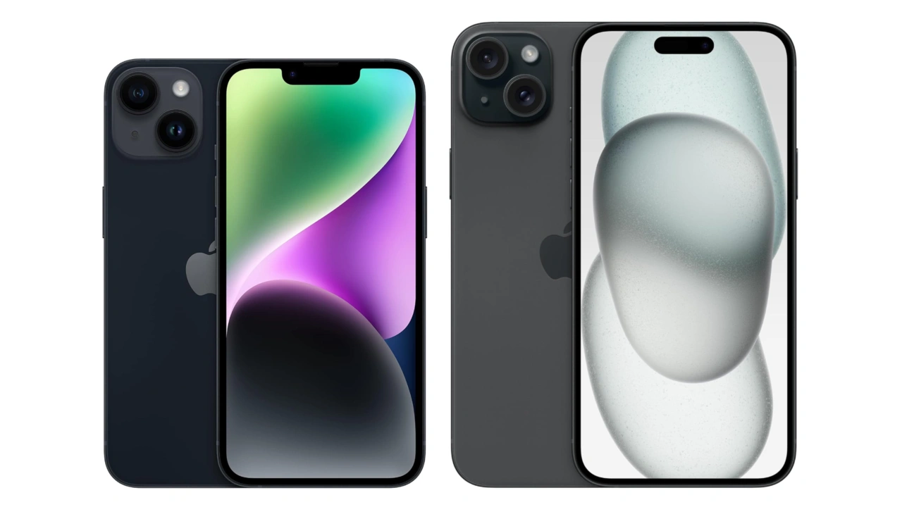 iPhone 14と15 Plus