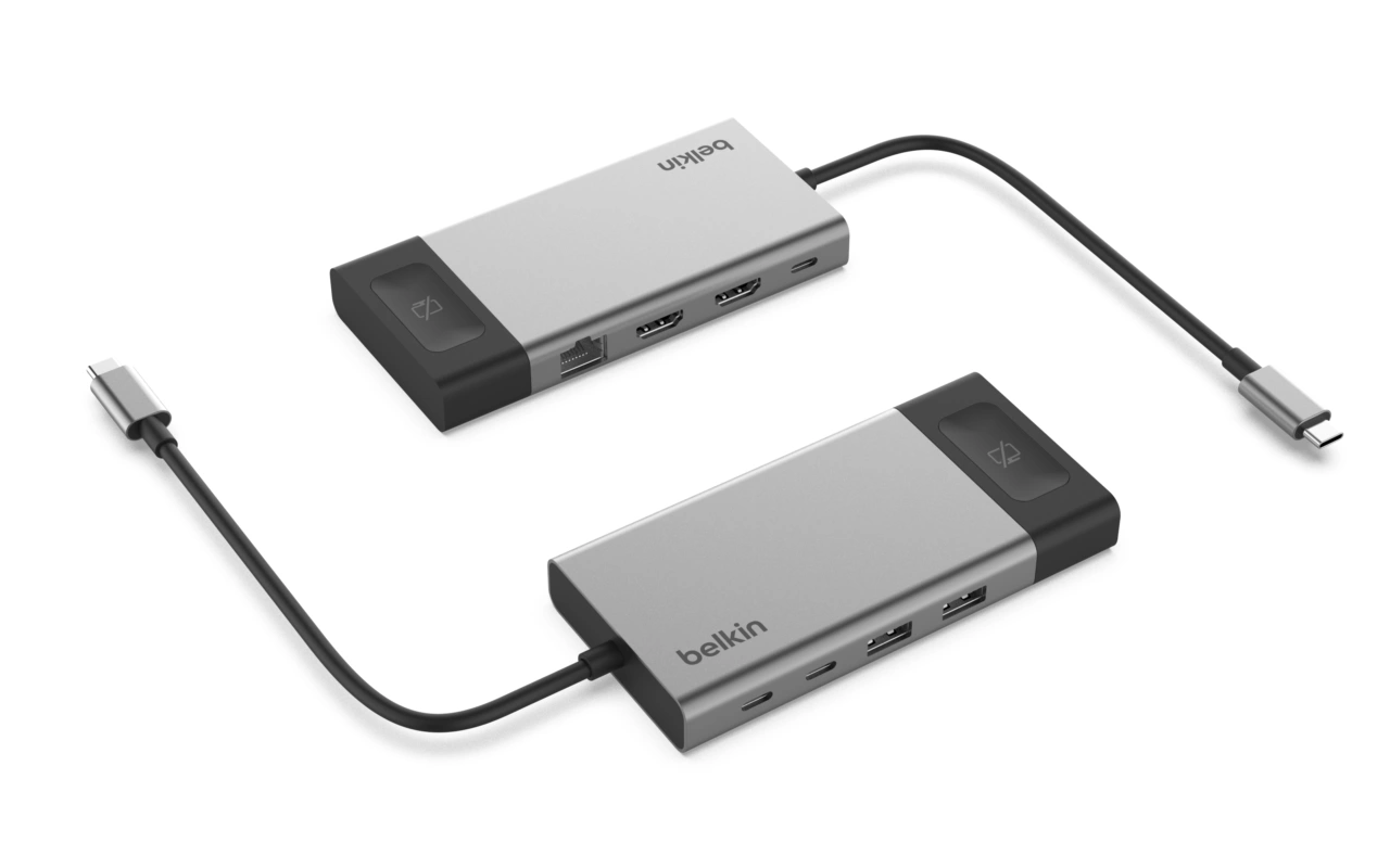 Belkin Connect 8-Port Dual Display USB-C Hub INC027
