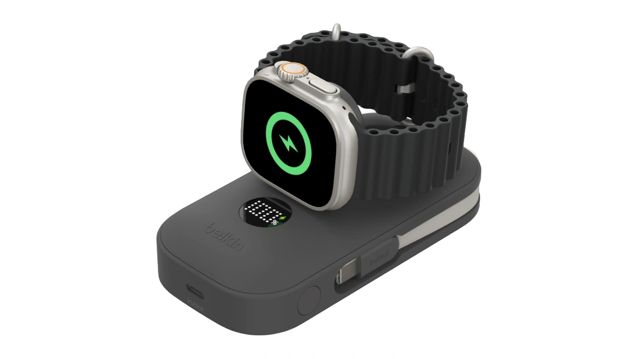Belkin BoostCharge Pro Apple Watch充電器付きパワーバンク 10K